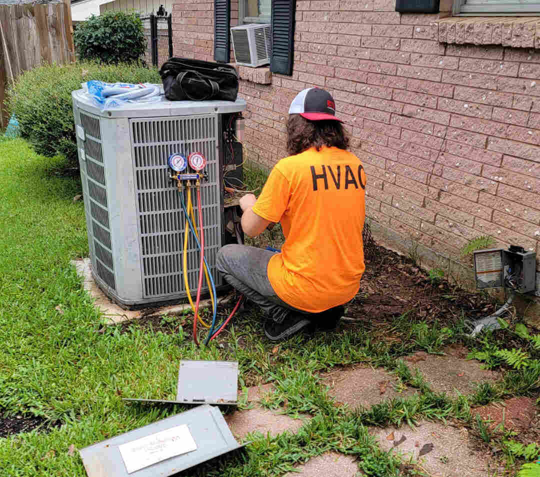 hvac-repair-technician hvac repair technician at work