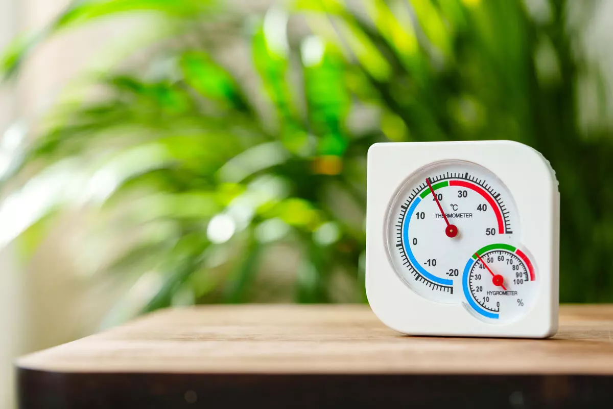 hygrometer for checking indoor humidity